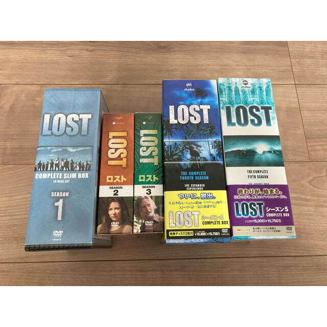 【週末値下げ】LOST DVD BOX シーズン1〜5セット