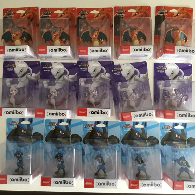 amiibo 15対セット 大乱闘スマッシュブラザーズ 新品未開封 5%クーポン