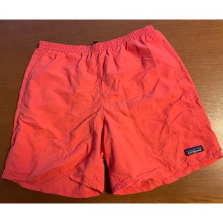 パタゴニア(patagonia)のパタゴニア　バギーズショーツ　M（L）オレンジ(ショートパンツ)