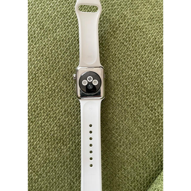 Apple Watch(アップルウォッチ)のApple Watchseries 3シルバーステンレス セルラー38mm メンズの時計(腕時計(デジタル))の商品写真