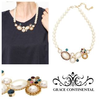 グレースコンチネンタル(GRACE CONTINENTAL)のグレースコンチネンタルで購入。パールネックレス(ネックレス)