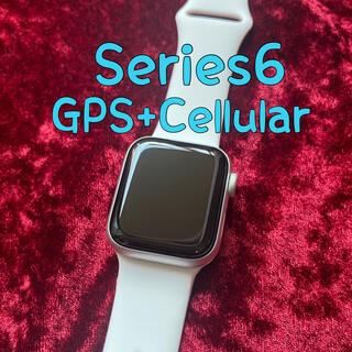 アップルウォッチ(Apple Watch)のApple Watch Series 6 Cellular アップルウォッチ(腕時計(デジタル))