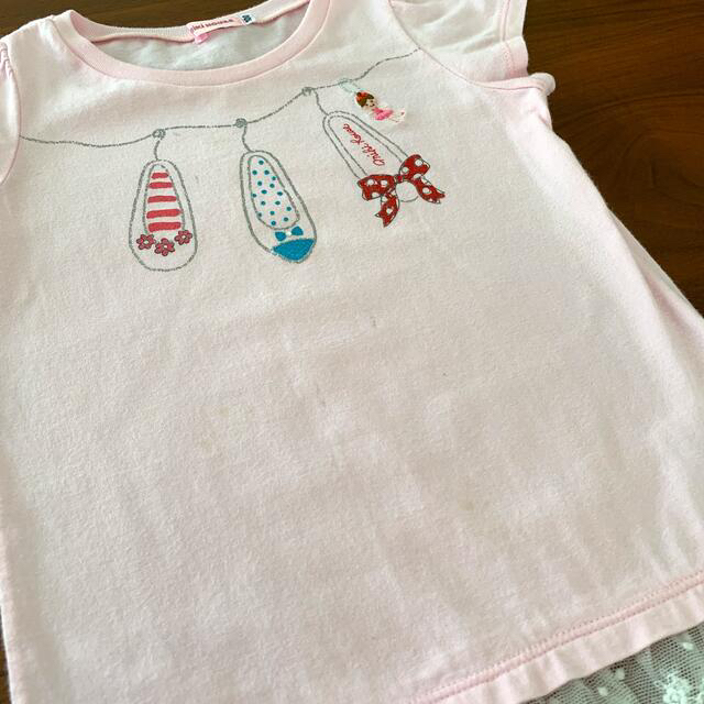 mikihouse(ミキハウス)の専用　ミキハウス　リーナちゃん　Tシャツ2枚　100（90） キッズ/ベビー/マタニティのキッズ服女の子用(90cm~)(Tシャツ/カットソー)の商品写真