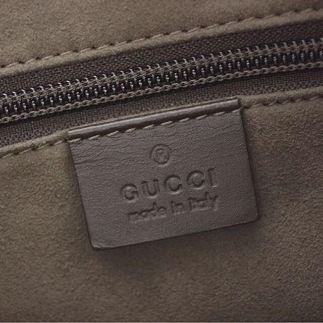 Gucci(グッチ)のグッチ バッグ 2WAYバッグ GGキャンバスxレザー ベージュ J4363 レディースのバッグ(トートバッグ)の商品写真