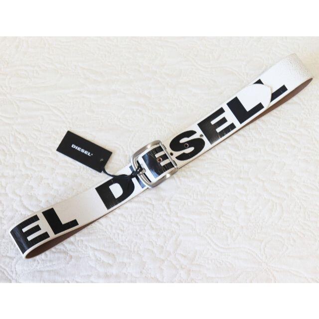 新品 タグ付き【DIESEL ディーゼル】本革 ヴィンテージ加工 レザーベルト