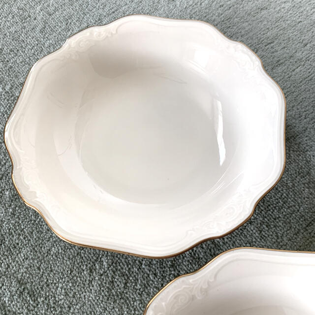 Noritake(ノリタケ)のお値下げ⇒4000 ☆☆ノリタケ　スープ皿5枚セット　未使用品‼️☆☆ インテリア/住まい/日用品のキッチン/食器(食器)の商品写真