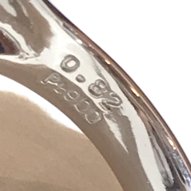 ☆Pt900 ボルダーオパール5.44ct&ダイヤデザインリング☆ レディースのアクセサリー(リング(指輪))の商品写真
