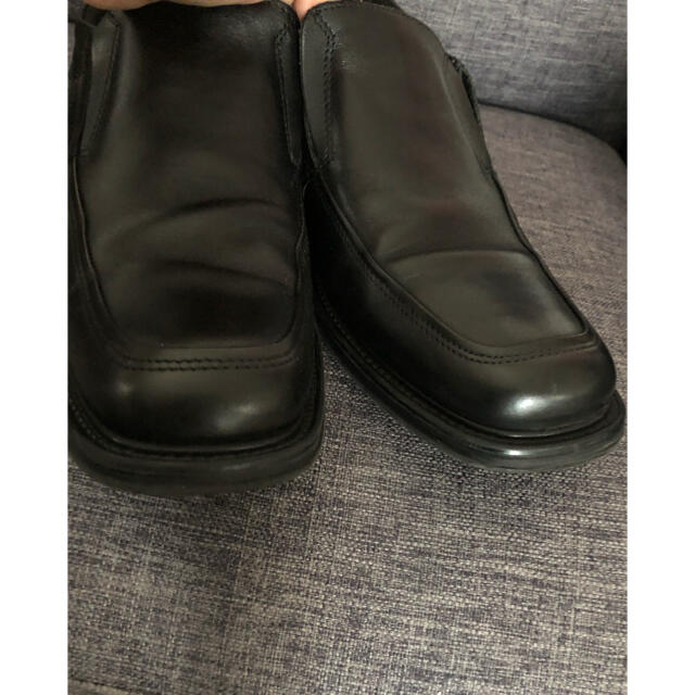 HAWKINS(ホーキンス)のホーキンス　インソールが低反発の革靴　43サイズ　黒 メンズの靴/シューズ(ドレス/ビジネス)の商品写真