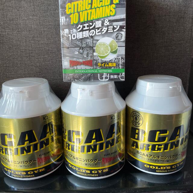 ゴールドジム　bcaa スポーツ/アウトドアのトレーニング/エクササイズ(トレーニング用品)の商品写真