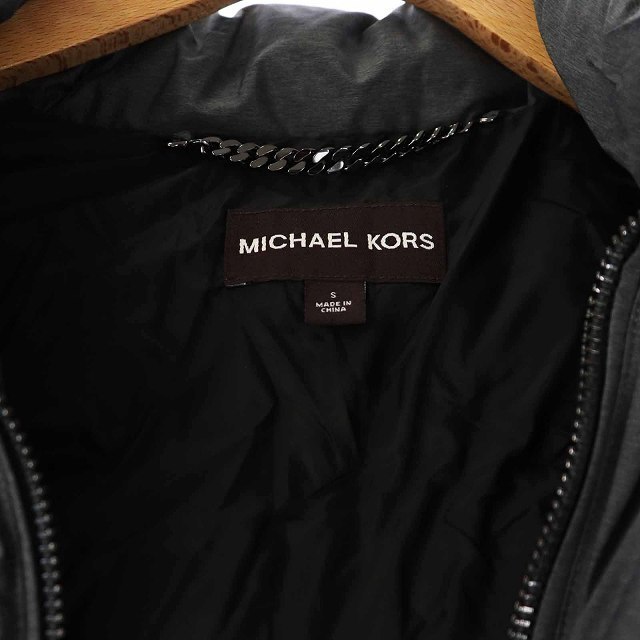 Michael Kors(マイケルコース)のマイケルコース MICHAEL KORS ダウンベスト アウター S グレー メンズのジャケット/アウター(ダウンベスト)の商品写真