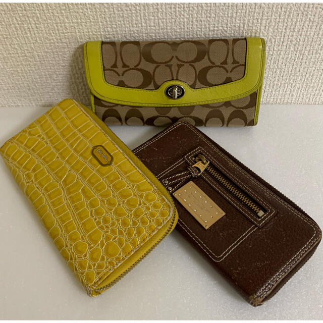 COACH(コーチ)の送料込★COACH／フォリフォリ／サマンサタバサ 長財布 3点セット レディースのファッション小物(財布)の商品写真