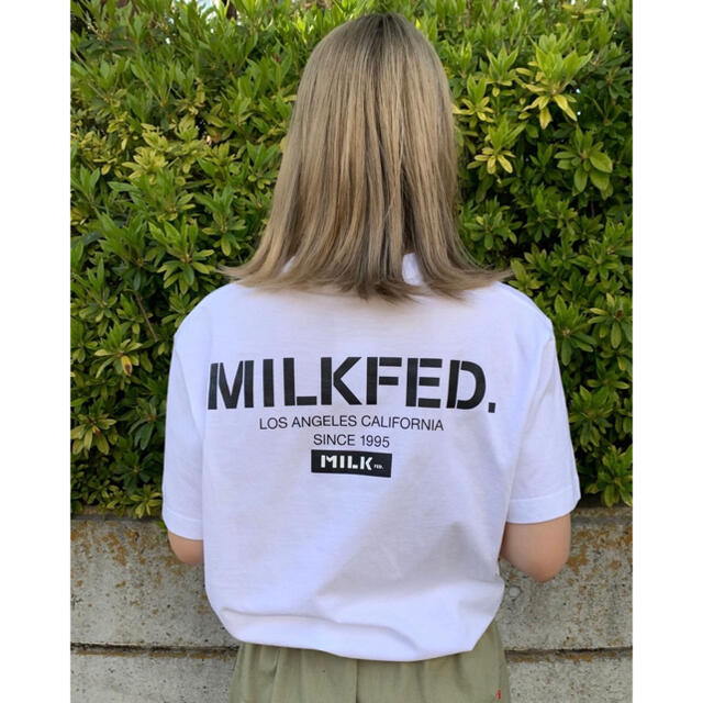 MILKFED.(ミルクフェド)のMILKFED. ミルクフェド　カットソー　Tシャツ レディースのトップス(Tシャツ(半袖/袖なし))の商品写真