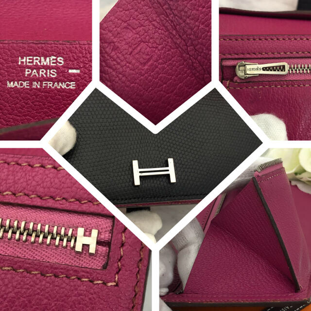 Hermes(エルメス)のNancy様専用　　　　　　 エルメス　べアン　スフレ　リザード❣️バ レディースのファッション小物(財布)の商品写真