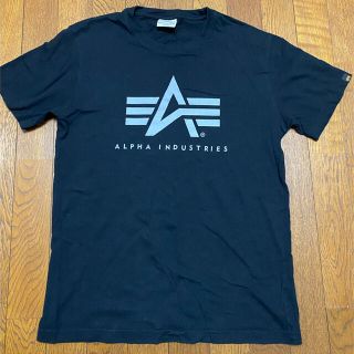 アルファインダストリーズ(ALPHA INDUSTRIES)のalpha industries ロゴ　Tシャツ(Tシャツ/カットソー(半袖/袖なし))