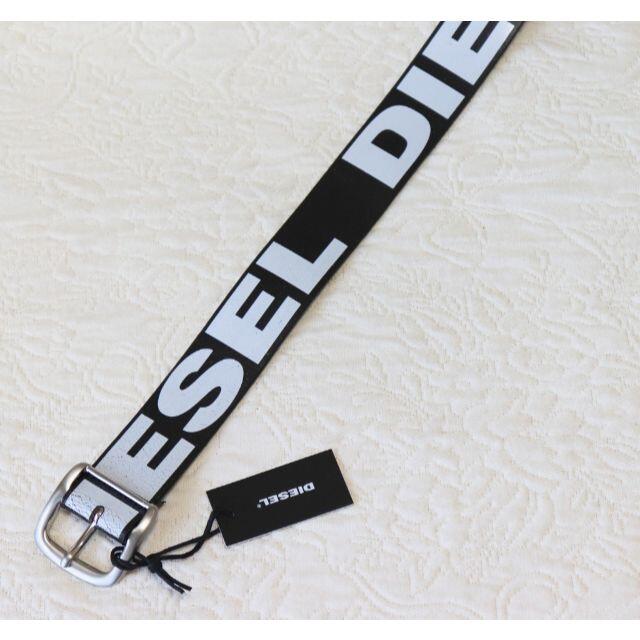 DIESEL - 新品 【ディーゼル】ヴィンテージ加工 レザーベルト 黒 DIESEL - 新品 【ディーゼル】ヴィンテージ加工 レザーベルト 黒