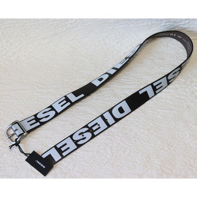 DIESEL - 新品 【ディーゼル】ヴィンテージ加工 レザーベルト 黒 DIESEL - 新品 【ディーゼル】ヴィンテージ加工 レザーベルト 黒