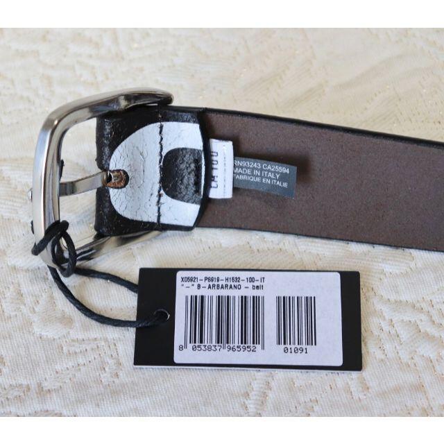 DIESEL - 新品 【ディーゼル】ヴィンテージ加工 レザーベルト 黒 DIESEL - 新品 【ディーゼル】ヴィンテージ加工 レザーベルト 黒