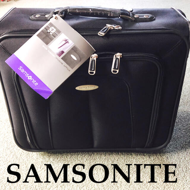 Samsonite サムソナイト ビジネス キャリー バッグ 黒