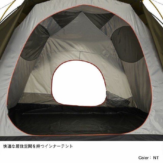 THE NORTH FACE(ザノースフェイス)のノースフェイス ランダー4 NORTH FACE LANDER4 テント 未使用 スポーツ/アウトドアのアウトドア(テント/タープ)の商品写真