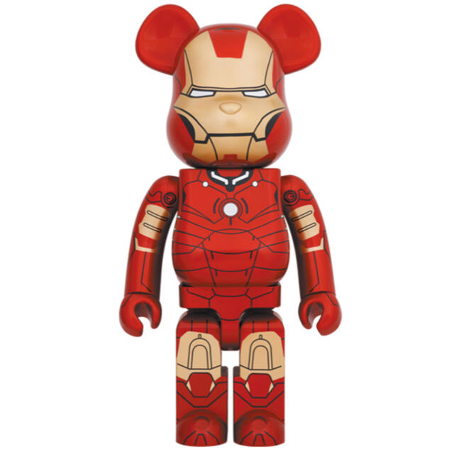 MEDICOM TOY(メディコムトイ)のBE@RBRICKベアブリック IRONMAN MARKIII1000% エンタメ/ホビーのフィギュア(その他)の商品写真