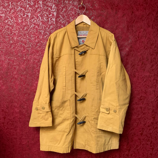 【90s】 Yellow duffle coat メンズのジャケット/アウター(ダッフルコート)の商品写真