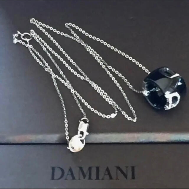 Damiani(ダミアーニ)の【最終お値下げ】Damiani(ダミアーニ)DアイコンK18WGネックレス レディースのアクセサリー(ネックレス)の商品写真