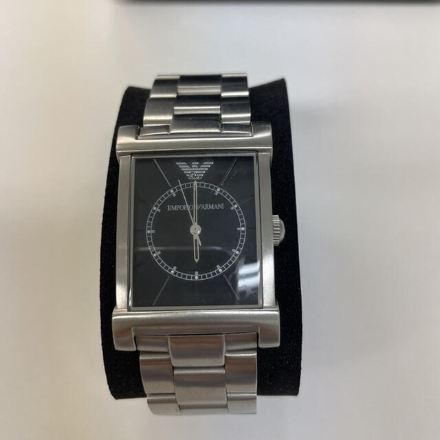 Emporio Armani(エンポリオアルマーニ)の【状態良】エンポリオアルマーニ ペアウォッチ AR-9003MLレクタンギュラー メンズの時計(腕時計(アナログ))の商品写真