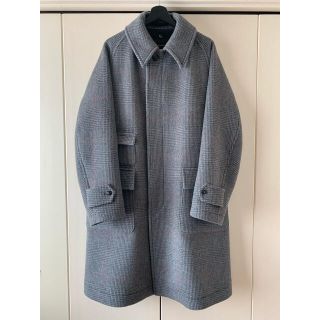 コモリ(COMOLI)のキャプテンサンシャイン　トラベラーコート　38 glen plaid(ステンカラーコート)