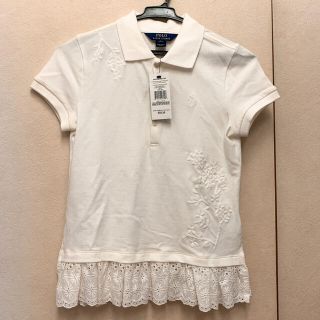 ポロラルフローレン(POLO RALPH LAUREN)の新品・未使用 ラルフローレン レース ポロシャツ(Tシャツ/カットソー)