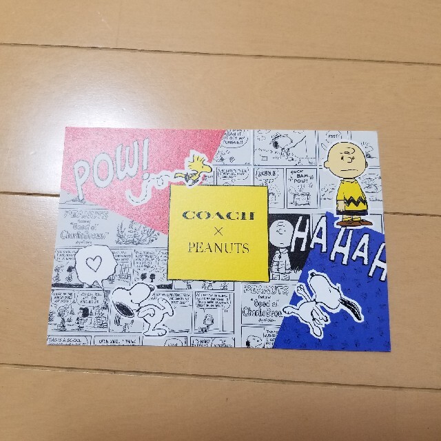COACH(コーチ)のCOACH　×　peanuts エンタメ/ホビーのコレクション(使用済み切手/官製はがき)の商品写真