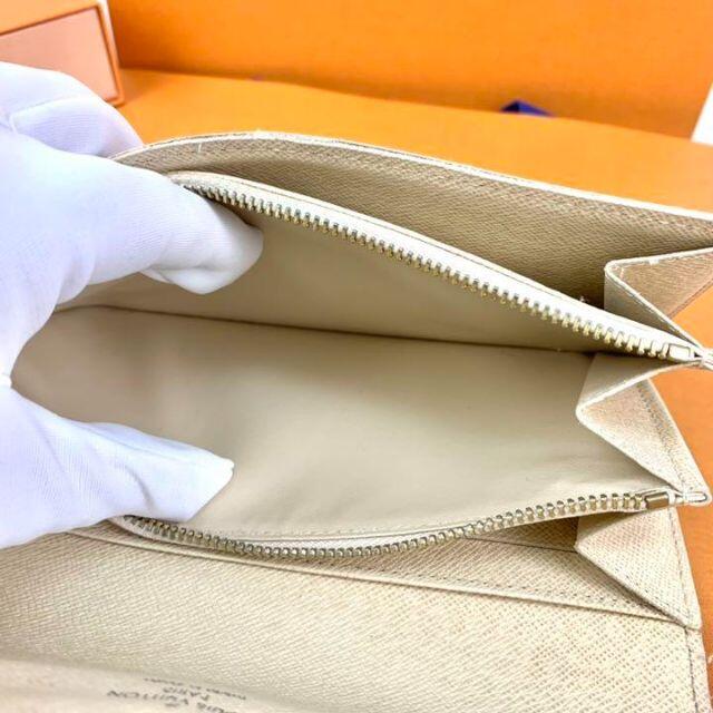 LOUIS VUITTON(ルイヴィトン)のIZUMI様専用　ルイヴィトン 長財布　ダミエ　アズール レディースのファッション小物(財布)の商品写真