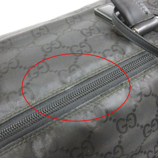 Gucci(グッチ)のグッチ GUCCI GG柄 ナイロン ボストンバッグ 012・0383・06 レディースのバッグ(ボストンバッグ)の商品写真