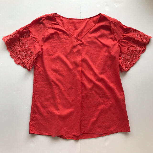 JUSGLITTY(ジャスグリッティー)のjusglitty  袖刺繍ブラウス レディースのトップス(シャツ/ブラウス(半袖/袖なし))の商品写真