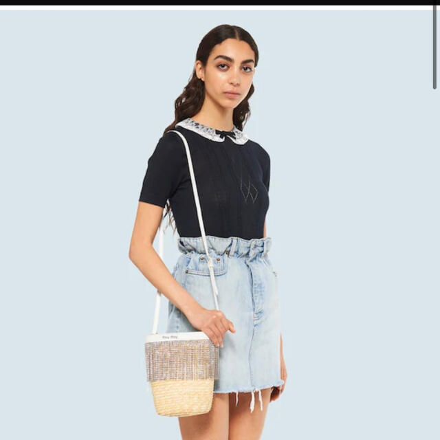 最終値下げ miumiu カゴバッグ