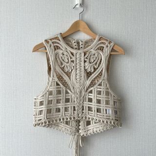 マメ(mame)のMame Kurogouchi Cording Embroidery Vest(ベスト/ジレ)