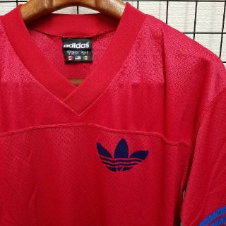 アディダス(adidas)の激レア！ USA製 80's 国旗タグ adidas Hockey Shirt(Tシャツ/カットソー(半袖/袖なし))