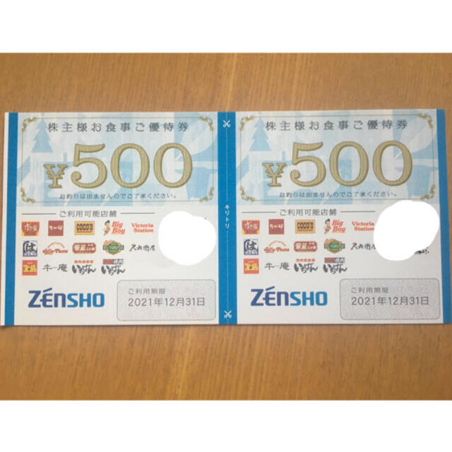 ゼンショー株主優待18000円分 すき家、なか卯、はま寿司など-