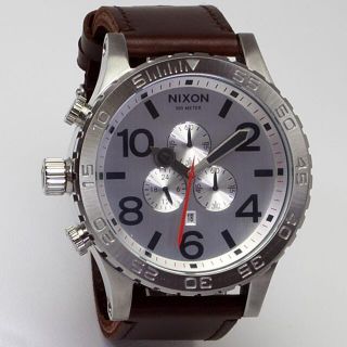 ニクソン(NIXON)のA1241113[ニクソン] NIXON 腕時計 51-30 CHRONOレザー(腕時計(アナログ))