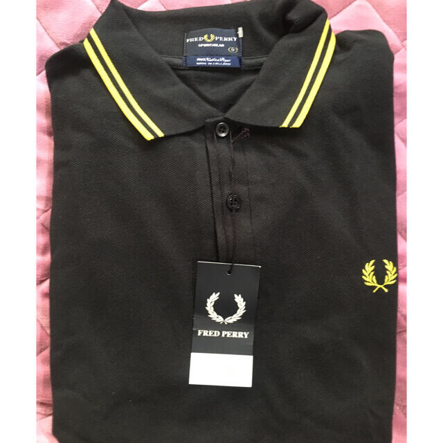 Fred Perry フレッドペリー ポロシャツ S 黒 1