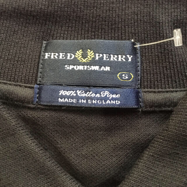 Fred Perry フレッドペリー ポロシャツ S 黒 3
