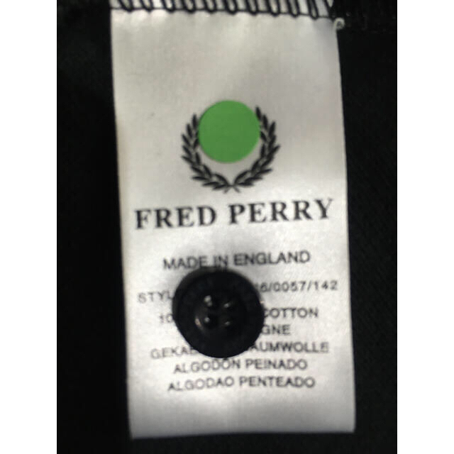 Fred Perry フレッドペリー ポロシャツ S 黒 4