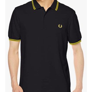 フレッドペリー(FRED PERRY)のFred Perry フレッドペリー ポロシャツ S 黒(ポロシャツ)