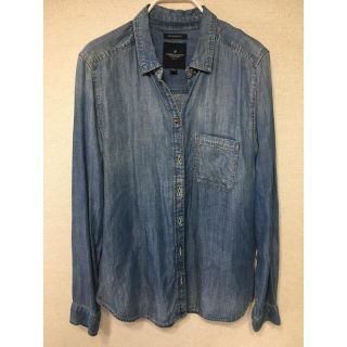 アメリカンイーグル(American Eagle)の最終価格☆アメリカンイーグル　デニムシャツ(シャツ/ブラウス(長袖/七分))