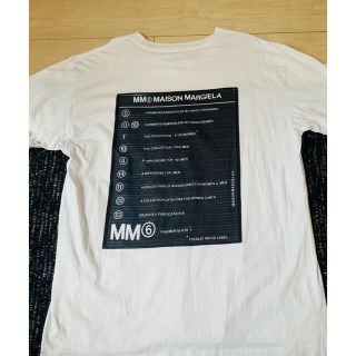 MM6メゾンマルジェラ バックプリントTシャツ