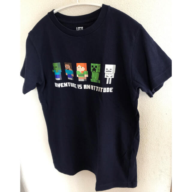 UNIQLO(ユニクロ)のマイクラTシャツ⭐︎150㎝ キッズ/ベビー/マタニティのキッズ服男の子用(90cm~)(Tシャツ/カットソー)の商品写真