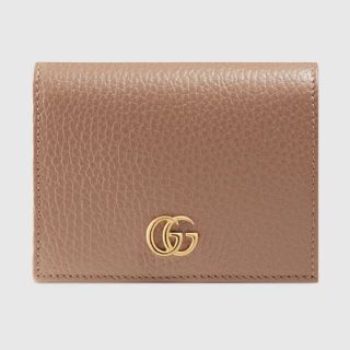 グッチ(Gucci)の 〔GUCCI マーモント〕 二つ折り財布　レザー カードケース(財布)