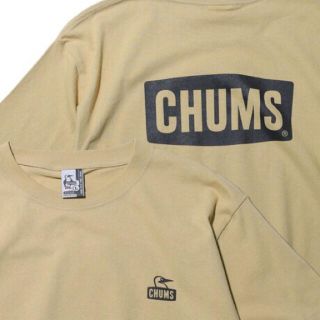 チャムス(CHUMS)の【CHUMS】Tシャツ   ベージュ  ＸＬ(Tシャツ/カットソー(半袖/袖なし))