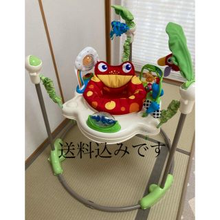 フィッシャープライス(Fisher-Price)のフィッシャープライス レインフォレスト ジャンパルー(ベビージム)