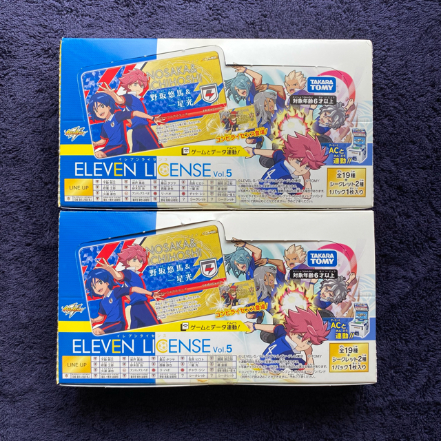 【人気No.1】 Takara Tomy - 01 イレブンライセンス Vol.5 Box+デッキ+パック 【人気No.1】 Takara Tomy - 01 イレブンライセンス Vol.5 Box+デッキ+パック