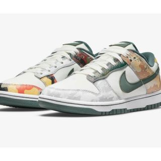 ナイキ(NIKE)のNIKE DUNK LOW ナイキ ダンク ロー SE セイル マルチ カモ(スニーカー)